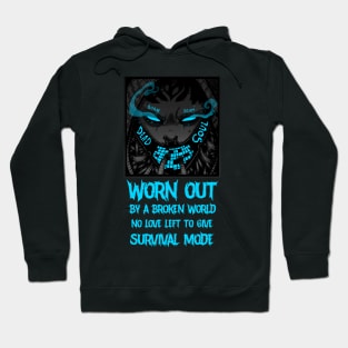 DEAD SOUL (Broken World BLUE) Hoodie